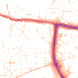 Daytime road noise heatmap for EX31 3RX
