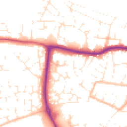 Daytime road noise heatmap for EX31 3SG