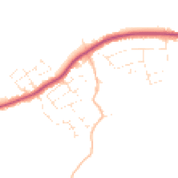Daytime road noise heatmap for EX31 3SS