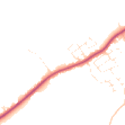 Daytime road noise heatmap for EX31 3TS
