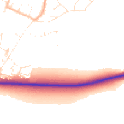 Daytime road noise heatmap for EX31 3UF