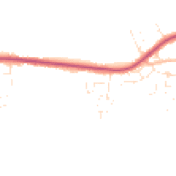Daytime road noise heatmap for EX31 3UN