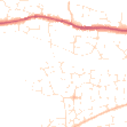 Daytime road noise heatmap for EX31 3UW