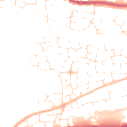 Daytime road noise heatmap for EX31 3UZ