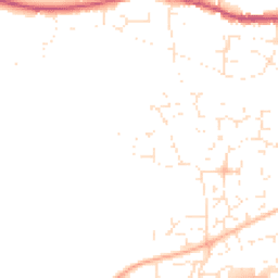 Daytime road noise heatmap for EX31 3WS