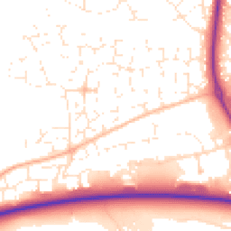 Daytime road noise heatmap for EX31 3XS
