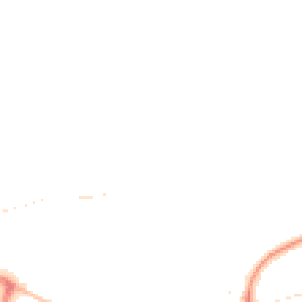Night-time road noise heatmap for EX31 4AL