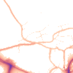 Daytime road noise heatmap for EX31 4AN