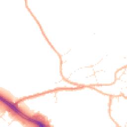 Daytime road noise heatmap for EX31 4AP