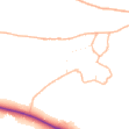 Daytime road noise heatmap for EX31 4BP