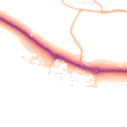 Daytime road noise heatmap for EX31 4FE