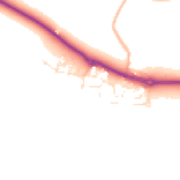 Daytime road noise heatmap for EX31 4FJ