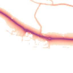 Daytime road noise heatmap for EX31 4FS