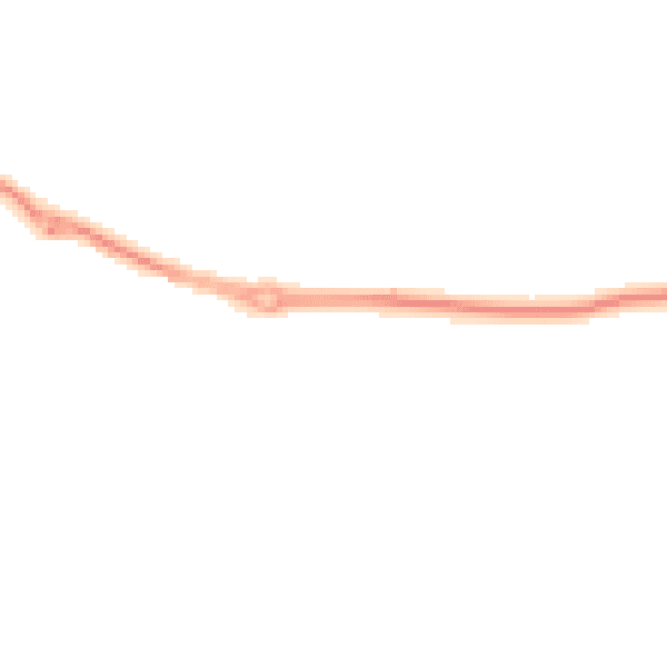 Night-time road noise heatmap for EX31 4GB
