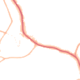 Daytime road noise heatmap for EX31 4HE