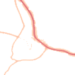 Daytime road noise heatmap for EX31 4HG
