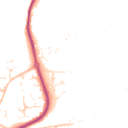Daytime road noise heatmap for EX31 4HX