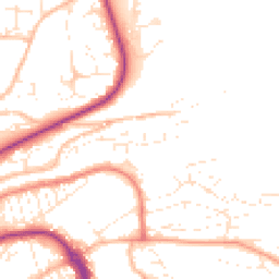 Daytime road noise heatmap for EX31 4UZ