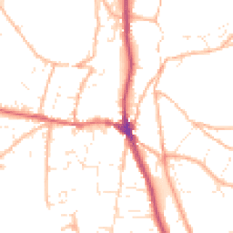 Daytime road noise heatmap for EX33 1AF