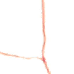 Night-time road noise heatmap for EX33 1BA