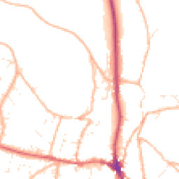 Daytime road noise heatmap for EX33 1BB