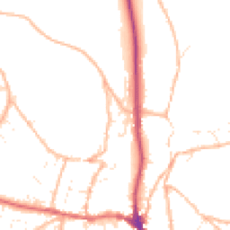 Daytime road noise heatmap for EX33 1BD