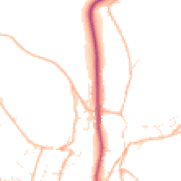 Daytime road noise heatmap for EX33 1BE