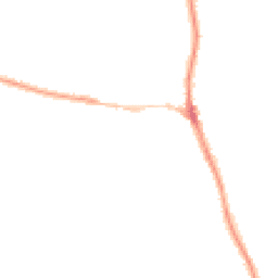 Night-time road noise heatmap for EX33 1EG