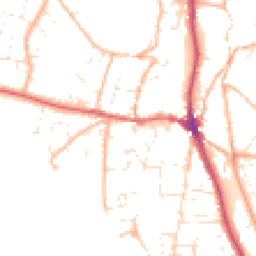 Daytime road noise heatmap for EX33 1FD