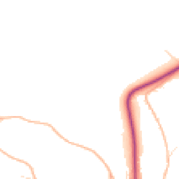 Daytime road noise heatmap for EX33 1HW