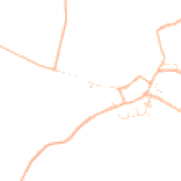 Daytime road noise heatmap for EX33 1JX