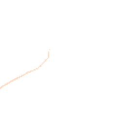 Night-time road noise heatmap for EX33 1NG