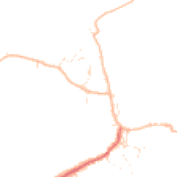 Daytime road noise heatmap for EX33 1NN
