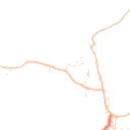 Daytime road noise heatmap for EX33 1NS
