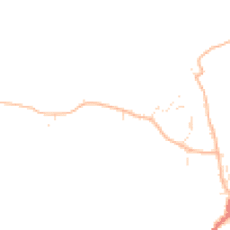 Daytime road noise heatmap for EX33 1NU