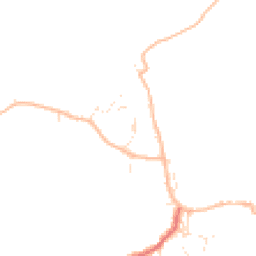 Daytime road noise heatmap for EX33 1NW