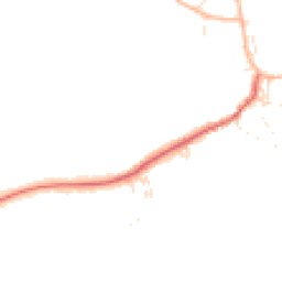 Daytime road noise heatmap for EX33 1PB
