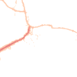 Daytime road noise heatmap for EX33 1PD
