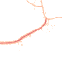 Daytime road noise heatmap for EX33 1PN