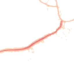 Daytime road noise heatmap for EX33 1PP