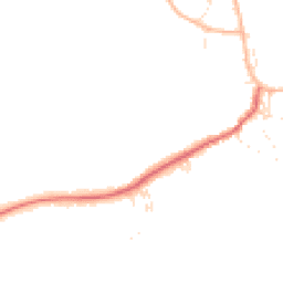 Daytime road noise heatmap for EX33 1PT