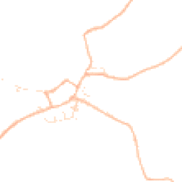 Daytime road noise heatmap for EX33 1QL