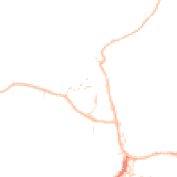 Daytime road noise heatmap for EX33 1QT