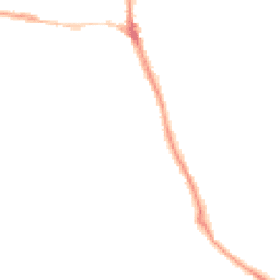 Night-time road noise heatmap for EX33 2AR