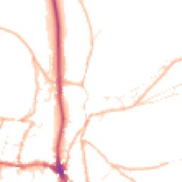 Daytime road noise heatmap for EX33 2BR