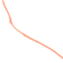 Night-time road noise heatmap for EX33 2BZ