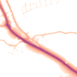 Daytime road noise heatmap for EX33 2DH