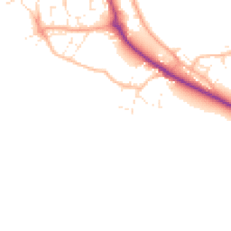 Daytime road noise heatmap for EX33 2DS