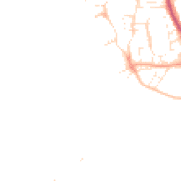 Daytime road noise heatmap for EX33 2DX