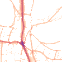Daytime road noise heatmap for EX33 2ED